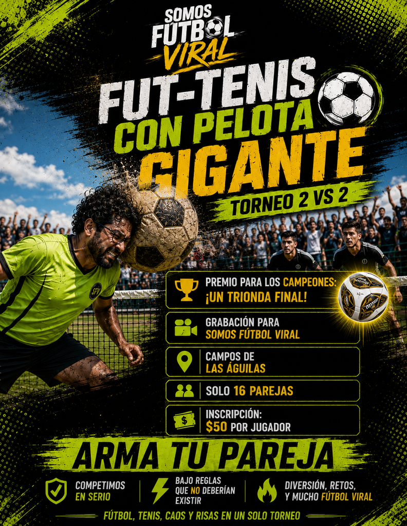 FUT-TENIS CON PELOTA GIGANTE